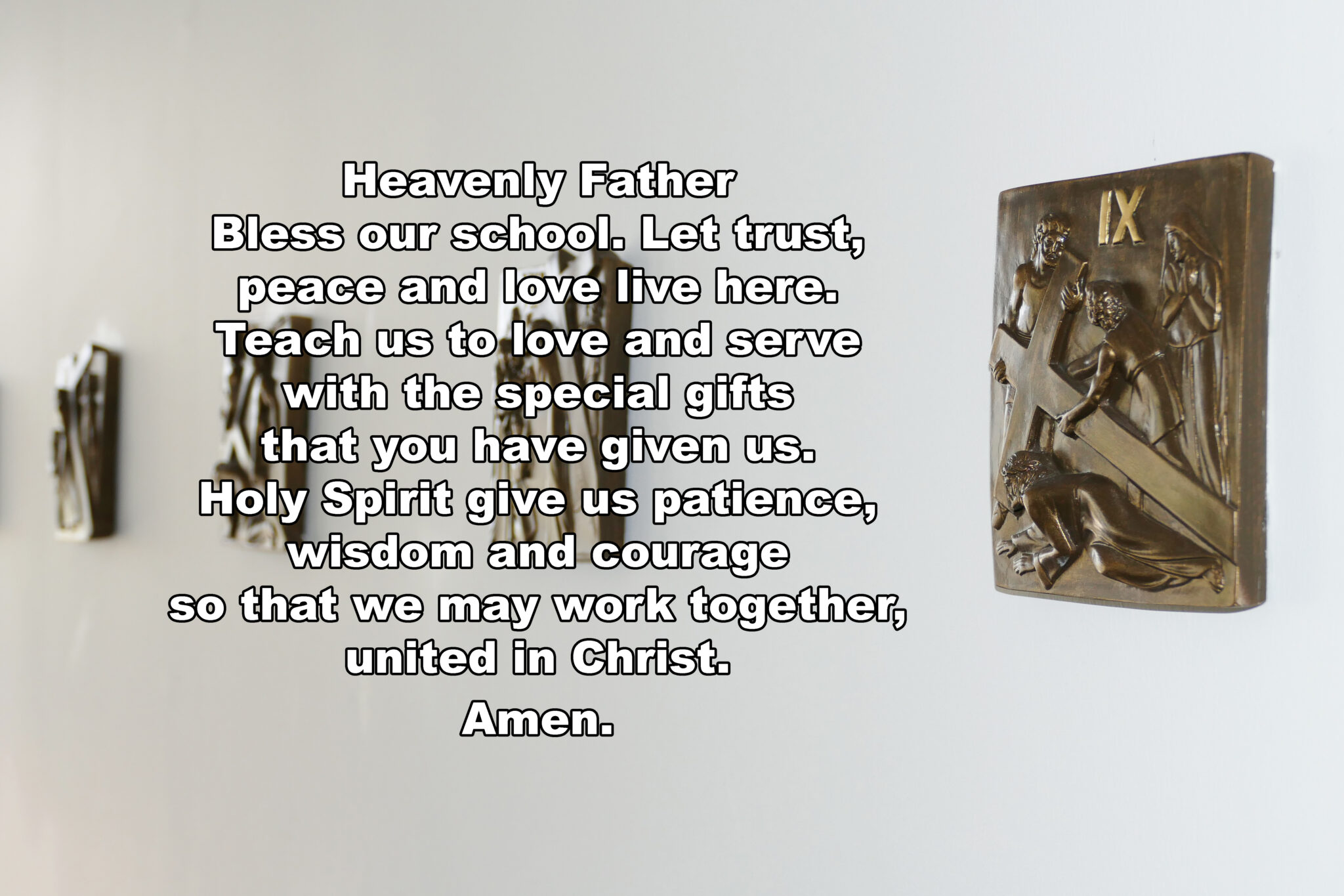 Daily prayers all saints catholic college